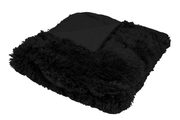 Luxusní deka s dlouhým vláknem 200x230 cm - Černá