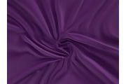 Saténové prostěradlo (200 x 200 cm) - Tmavě fialová