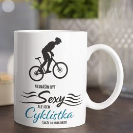 Hrneček Nesnáším být sexy - cyklistka