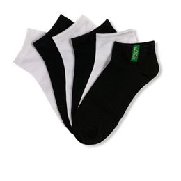 Pánské kotníčkové ponožky (XM2201CA) - 12 párů (BÍLÉ, ČERNÉ)