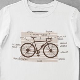 Pánské / Dámské tričko Anatomie kola