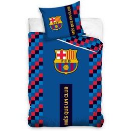 Bavlněné povlečení 140x200, 70x90 cm - FC Barcelona Sports
