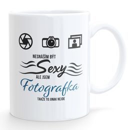 Hrneček Nesnáším být sexy - fotografka