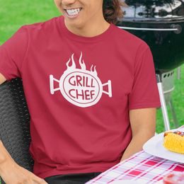 Pánské/Dámské tričko Grill Chef