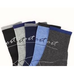 Pánské sportovní ponožky THERMO (BM3706) - 6 párů - (MIX BAREV)
