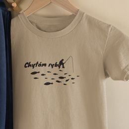 Dětské tričko Chytám ryby