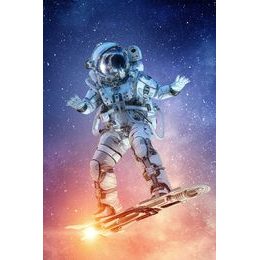 Fleecová deka 100x150 cm - Astronaut