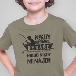 Dětské tričko Neprovokuj rybáře