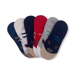 Pánské bezkotníčkové ponožky TOPQ (CM150C) - 6 párů (černé)