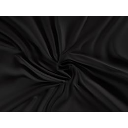 Saténové prostěradlo (180 x 200 cm) - Černá