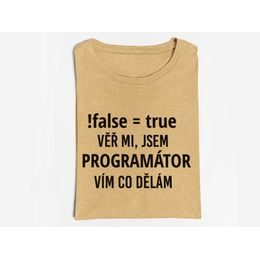 Pánské tričko Věř mi, jsem programátor, vím co dělám