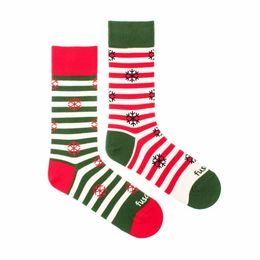 Veselé ponožky Fusakle - Vánoce na sněhu