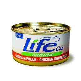 LifeCat Chicken drumstick, konzerva 85 g