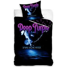 Bavlněné povlečení 140x200, 70x90 cm - Deep Purple Smoke On the Water