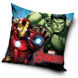 Povlak na polštářek 40x40 cm - Avengers Hulk a Iron-Man
