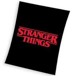 Dětská deka 150x200 cm - Stranger Things (Black)