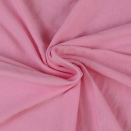 Jersey prostěradlo (140 x 200 cm) - Světle růžová