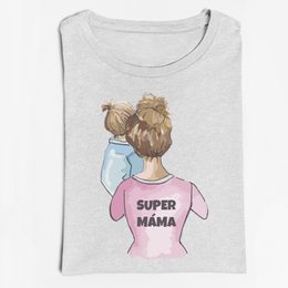 Dámské tričko Super máma (kluk)