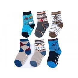 Dívčí bezkotníčkové ponožky JBC-2228 - 4 páry (mix barev)