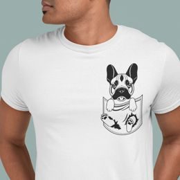 Dámské / pánské tričko Floral bulldog