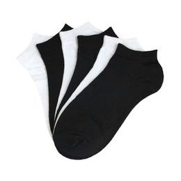 Pánské kotníčkové ponožky (EM1001CA) - 12 párů (BÍLÁ, ČERNÁ)
