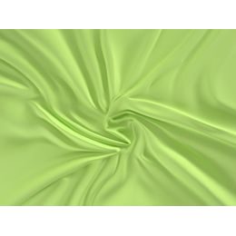Saténové prostěradlo (90 x 200 cm) - Světle zelená