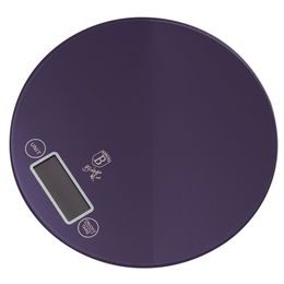 Váha kuchyňská digitální kulatá 5 kg Purple Eclipse Collection