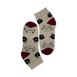 Dámské vlněné ponožky Alpaca (PB - 445) - 3 páry (mix barev)