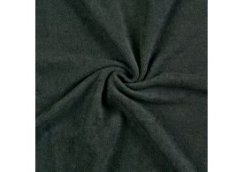Froté prostěradlo (220 x 200 cm) - Černá