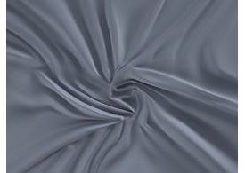 Saténové prostěradlo (100 x 200 cm) - Tmavě šedá