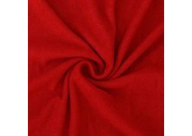 Froté prostěradlo (140 x 200 cm) - Červená