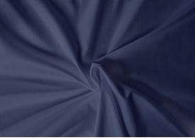 Saténové prostěradlo (90 x 200 cm) - Tmavě modrá
