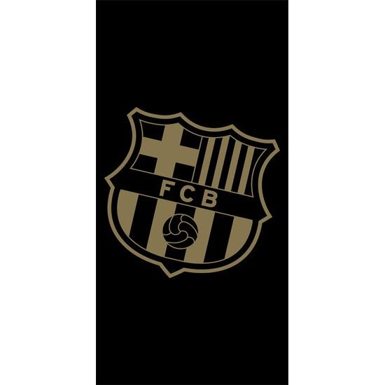 Fotbalová osuška 70x140 cm - FC Barcelona Gradient Black