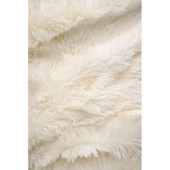 Luxusní deka s dlouhým vláknem 150x200 cm - Smetanová