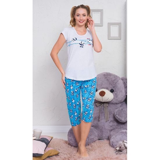 Dámské pyžamo kapri Malá panda