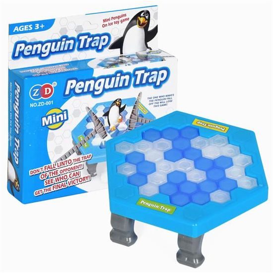 Zábavná společenská hra - Tučňák na ledě