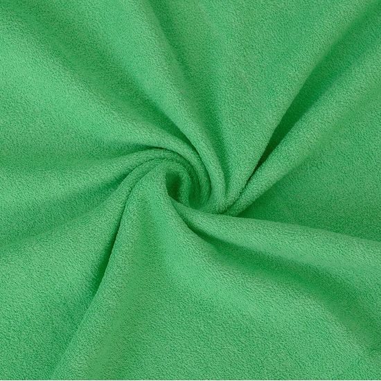 Froté prostěradlo (80 x 200 cm) - Zelená