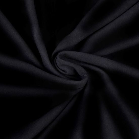 Jersey prostěradlo (180 x 200 cm) - Černá