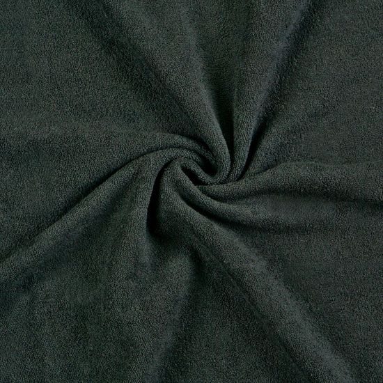 Froté prostěradlo (140 x 200 cm) - Černá