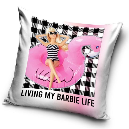 Povlak na polštářek 40x40 cm - Barbie Sweet Life