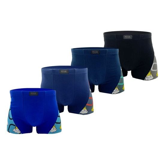 Pánské boxerky (G507) - 4 ks v balení (mix barev)