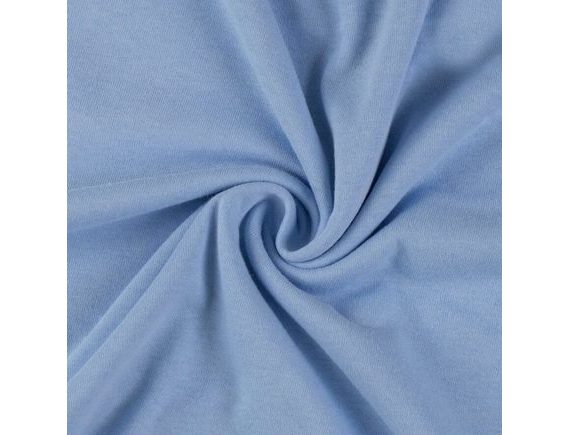 Jersey prostěradlo (90 x 200 cm) - Světle modrá