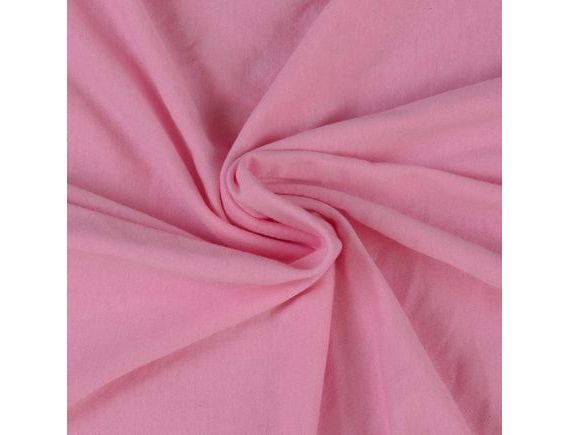 Jersey prostěradlo (100 x 200 cm) - Světle růžová