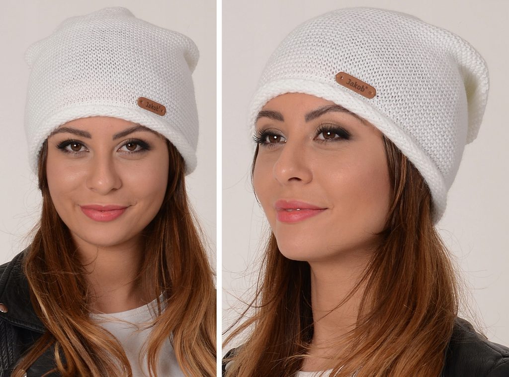 Dámská BEANIE čepice - White