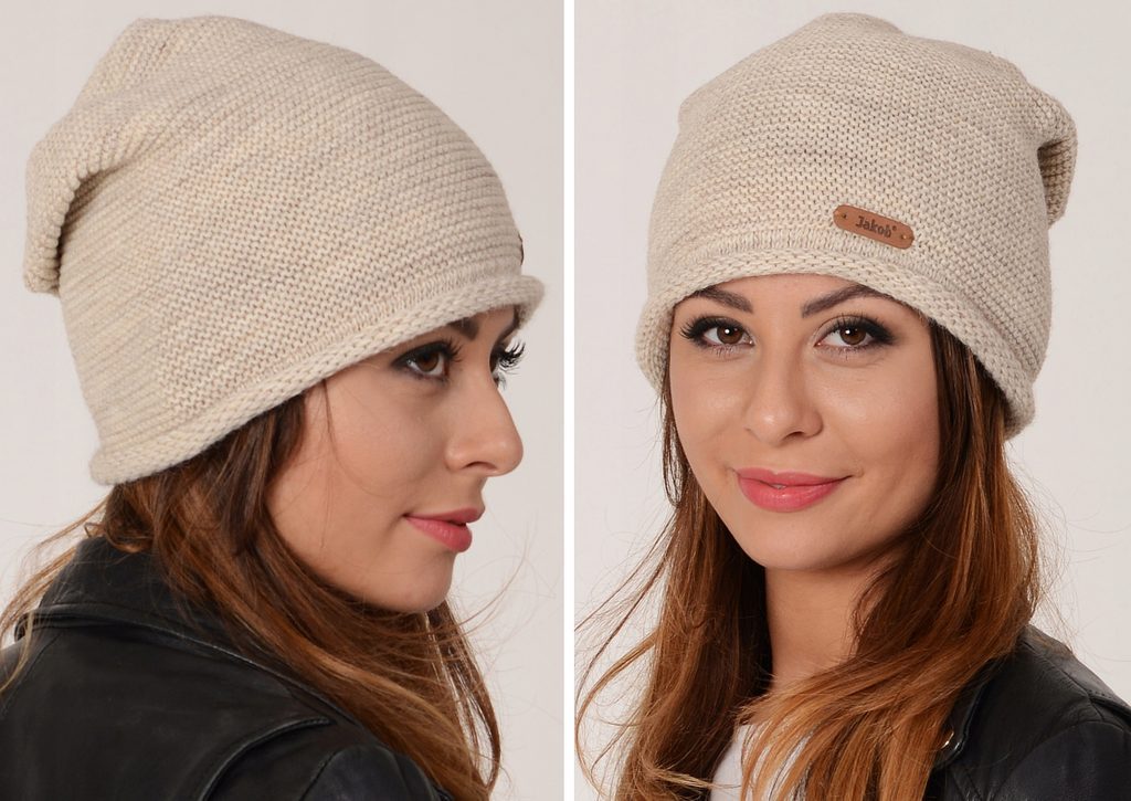 Dámská BEANIE čepice - Beige