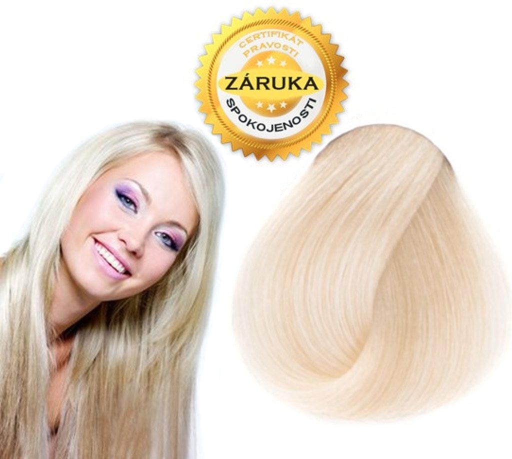 100% Východoevropské vlasy MICRO RING, platinová blond 45,50,55 a 60cm - 45cm