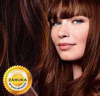 100% Středoevropské vlasy VIRGIN - středně hnědá 20 - 70cm