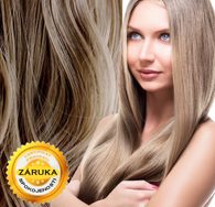 100% Středoevropské vlasy VIRGIN - tmavá blond 20 - 70cm
