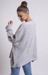 Dámský oversize svetr