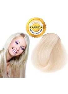 100% Východovropské vlasy  KERATIN, platinová blond 45,50,55 a 60cm